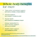 MegaFood Men’s Whole Body Multivitamin Gummies 90 Gummies - Image 5