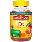 Nature Made Vitamin D3 2000 IU (50 mcg) Gummies