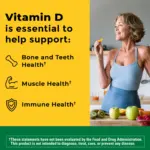 Nature Made Vitamin D3 2000 IU (50 mcg) Gummies - Image 5